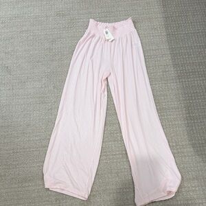 NWT Z Supply Women's Light Pink Wide-Leg Pants sz Small